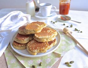 Racuszki, pancakes polonais en pâte levée