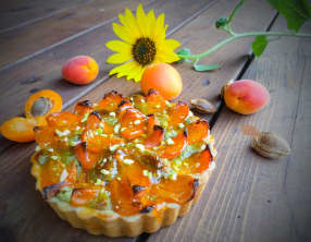 Tarte abricot pistache d’ Eric Kayser