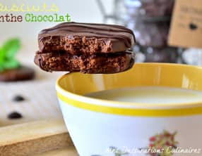 Biscuits facon after eight