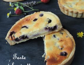 Tarte à la ricotta et aux fruits rouges