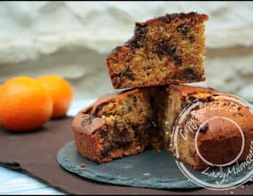 Gâteau au yaourt chocolat-orange