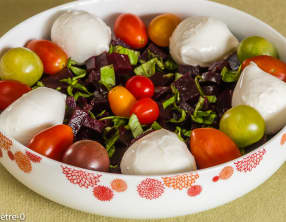 Salade de betteraves mozzarella