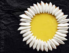 Tarte soleil citron coco