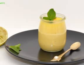 Crème au citron.