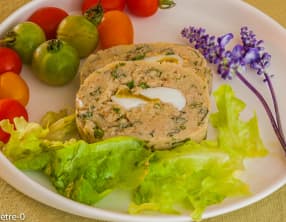 Polpettone au thon et aux oeufs