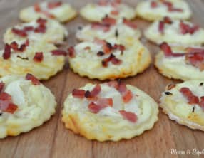 Mini tarte flambée - Flammekueche 
