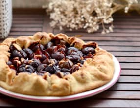 Tarte rustique aux figues