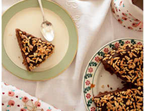 Victoria sponge cake chocolat et abricot