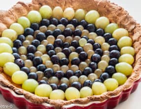 Tarte aux trois raisins
