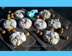 Craquelés très moelleux aux noisettes