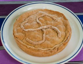 Gâteau basque à la crème
