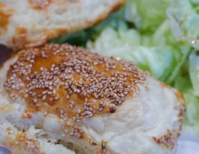 Feuilletés au saumon fumé et au Tartare