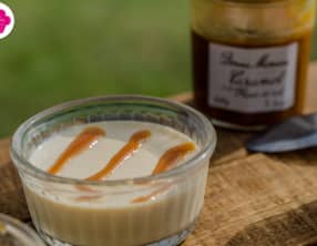 Panna cotta au caramel au beurre salé