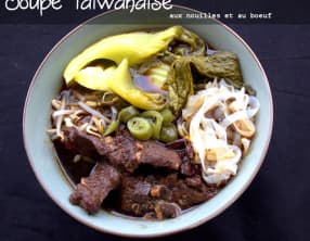 Soupe Taïwanaise aux nouilles et au boeuf