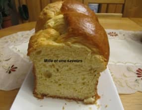 Brioche extra moelleuse avec sa mie filante