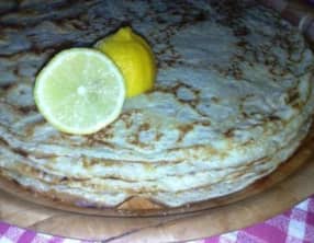 Crêpes au citron
