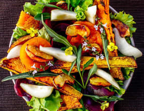 Salade automnale au potimarron
