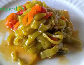 Poelée de friggitelli ou poivrons cornus