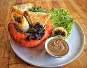 Samoussas aux trompettes de la mort