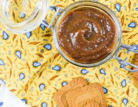 Compote automnale, figues, pommes et vanille