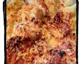 Gratin de choufleur au bacon