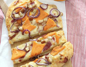 Pizza de l'automne à la courge