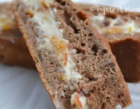 Moelleux au chocolat au lait et aux courgettes