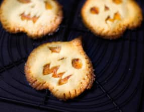 Biscuits citrouilles à la pomme