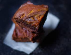 Brownie chocolat potiron