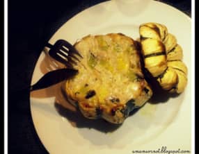 Courges farcies vegan