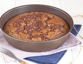 Gâteau fort en chocolat