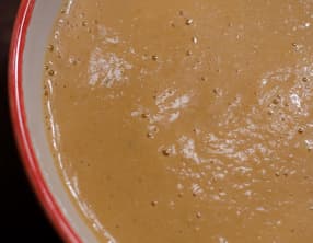 Velouté de pois chiches aux épices