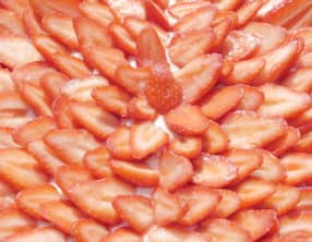 La tarte aux fraises
