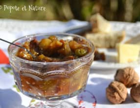 Chutney de tomates vertes