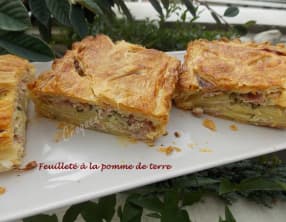 Feuilleté à la pomme de terre