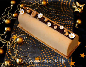 Bûche Dulcey Noisette