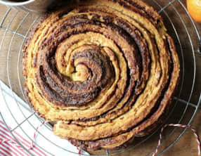 Brioche tourbillon chocolat au lait
