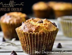 Muffins aux pépites de chocolat