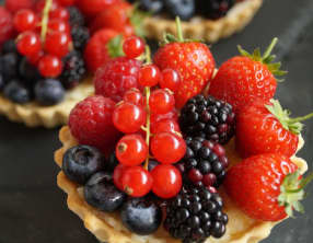 Tartelettes aux fruits rouges