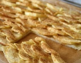 Tarte fine à la pomme