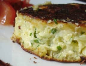 Pavé croustillant à la pomme de terre