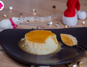 Oeufs au lait de brebis nappés de caramel maison