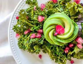 Salade avocat kale