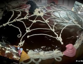 Gâteau Donauwelle pour Halloween