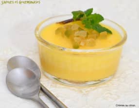 Petites crèmes au citron