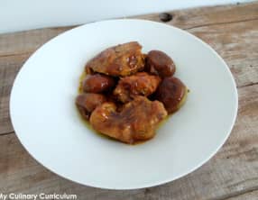 Sauté de porc aux figues et épices à tajine