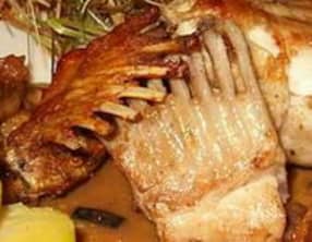 Carré de lapin (fantaisie décorative)