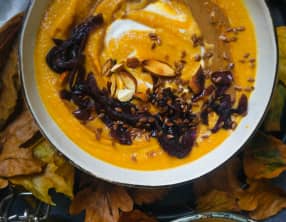 Velouté châtaigne et potiron