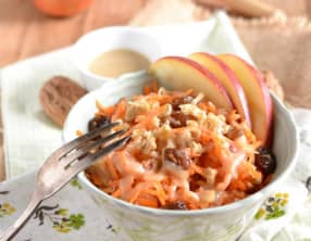 Salade de pomme et carotte