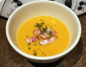 Soupe potiron curry thermomix